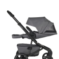 EASYWALKER Kočík kombinovaný Jimmey Iris Grey XXL RWS + Jackey XL Shadow Black