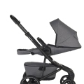 EASYWALKER Kočík kombinovaný Jimmey Iris Grey XXL RWS + Jackey XL Shadow Black