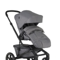 EASYWALKER Kočík kombinovaný Jimmey Iris Grey XXL RWS + Jackey XL Shadow Black