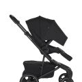 EASYWALKER Kočík kombinovaný Jimmey Iris Grey XXL RWS + Jackey XL Shadow Black