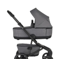 EASYWALKER Kočík kombinovaný Jimmey Iris Grey XXL RWS + Jackey XL Shadow Black