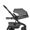 EASYWALKER Kočík kombinovaný Jimmey Iris Grey XXL AIR + RWS + Jackey XL Shadow Black