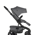 EASYWALKER Kočík kombinovaný Jimmey Iris Grey XXL AIR + RWS + Jackey XL Shadow Black