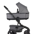 EASYWALKER Kočík kombinovaný Jimmey Iris Grey XXL AIR + RWS + Jackey XL Shadow Black