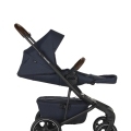 EASYWALKER Kočík kombinovaný Jimmey Indigo Blue XXL RWS + KIDDY Evoluna i-size 2 + základňa