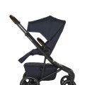 EASYWALKER Kočík kombinovaný Jimmey Indigo Blue XXL RWS + Jackey XL Shadow Black