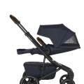 EASYWALKER Kočík kombinovaný Jimmey Indigo Blue XXL RWS + Jackey XL Shadow Black