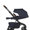 EASYWALKER Kočík kombinovaný Jimmey Indigo Blue XXL RWS + Jackey XL Shadow Black