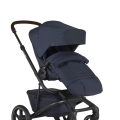 EASYWALKER Kočík kombinovaný Jimmey Indigo Blue XXL RWS + Jackey XL Shadow Black