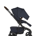 EASYWALKER Kočík kombinovaný Jimmey Indigo Blue XXL RWS + Jackey XL Shadow Black