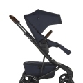 EASYWALKER Kočík kombinovaný Jimmey Indigo Blue XXL RWS + Jackey XL Shadow Black