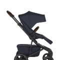 EASYWALKER Kočík kombinovaný Jimmey Indigo Blue XXL RWS + Jackey XL Shadow Black