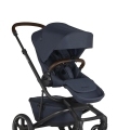 EASYWALKER Kočík kombinovaný Jimmey Indigo Blue XXL RWS + Jackey Shadow Black