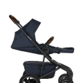 EASYWALKER Kočík kombinovaný Jimmey Indigo Blue XXL AIR + RWS + KIDDY Evoluna i-size 2 + základňa