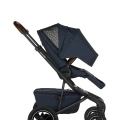 EASYWALKER Kočík kombinovaný Jimmey Indigo Blue XXL AIR + RWS + Jackey XL Shadow Black