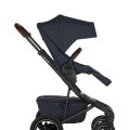 EASYWALKER Kočík kombinovaný Jimmey Indigo Blue XXL AIR + RWS + Jackey XL Shadow Black