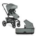 EASYWALKER Kočík kombinovaný Jimmey 2v1 Thyme Green LITE RWS + KIDDY Evoluna i-size 2 + základňa