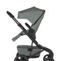 EASYWALKER Kočík kombinovaný Jimmey 2v1 Thyme Green LITE RWS + KIDDY Evoluna i-size 2 + základňa