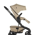 EASYWALKER Kočík kombinovaný Jimmey 2v1 Sand Taupe LITE RWS + KIDDY Evoluna i-size 2 + základňa