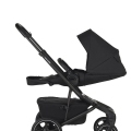 EASYWALKER Kočík kombinovaný Jimmey 2v1 Pepper Black LITE RWS + KIDDY Evoluna i-size 2 + základňa