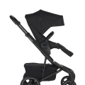 EASYWALKER Kočík kombinovaný Jimmey 2v1 Pepper Black LITE RWS + KIDDY Evoluna i-size 2 + základňa