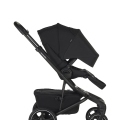 EASYWALKER Kočík kombinovaný Jimmey 2v1 Pepper Black LITE RWS + KIDDY Evoluna i-size 2 + základňa