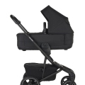 EASYWALKER Kočík kombinovaný Jimmey 2v1 Pepper Black LITE RWS + KIDDY Evoluna i-size 2 + základňa