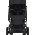 EASYWALKER Kočík kombinovaný Jimmey 2v1 Pepper Black LITE RWS + KIDDY Evoluna i-size 2 + základňa