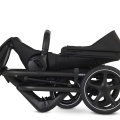 EASYWALKER Kočík kombinovaný Jimmey 2v1 Pepper Black LITE RWS + KIDDY Evoluna i-size 2 + základňa