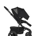 EASYWALKER Kočík kombinovaný Jimmey 2v1 Pepper Black LITE AIR + KIDDY Evoluna i-size 2 + základňa