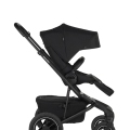 EASYWALKER Kočík kombinovaný Jimmey 2v1 Pepper Black LITE AIR + KIDDY Evoluna i-size 2 + základňa