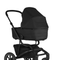 EASYWALKER Kočík kombinovaný Jimmey 2v1 Pepper Black LITE AIR + KIDDY Evoluna i-size 2 + základňa