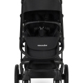 EASYWALKER Kočík kombinovaný Jimmey 2v1 Pepper Black LITE AIR + KIDDY Evoluna i-size 2 + základňa