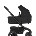 EASYWALKER Kočík kombinovaný Jimmey 2v1 Pepper Black LITE AIR + KIDDY Evoluna i-size 2 + základňa