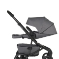 EASYWALKER Kočík kombinovaný Jimmey 2v1 Iris Grey LITE RWS + KIDDY Evoluna i-size 2 + základňa