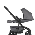 EASYWALKER Kočík kombinovaný Jimmey 2v1 Iris Grey LITE RWS + KIDDY Evoluna i-size 2 + základňa