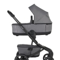 EASYWALKER Kočík kombinovaný Jimmey 2v1 Iris Grey LITE RWS + KIDDY Evoluna i-size 2 + základňa