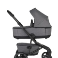 EASYWALKER Kočík kombinovaný Jimmey 2v1 Iris Grey LITE RWS + KIDDY Evoluna i-size 2 + základňa