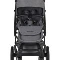 EASYWALKER Kočík kombinovaný Jimmey 2v1 Iris Grey LITE RWS + KIDDY Evoluna i-size 2 + základňa