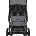 EASYWALKER Kočík kombinovaný Jimmey 2v1 Iris Grey LITE AIR + KIDDY Evoluna i-size 2 + základňa