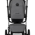 EASYWALKER Kočík kombinovaný Jimmey 2v1 Iris Grey LITE AIR + KIDDY Evoluna i-size 2 + základňa