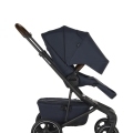 EASYWALKER Kočík kombinovaný Jimmey 2v1 Indigo Blue LITE RWS + KIDDY Evoluna i-size 2 + základňa