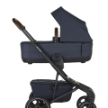 EASYWALKER Kočík kombinovaný Jimmey 2v1 Indigo Blue LITE RWS + KIDDY Evoluna i-size 2 + základňa