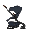 EASYWALKER Kočík kombinovaný Jimmey 2v1 Indigo Blue LITE AIR + KIDDY Evoluna i-size 2 + základňa