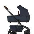 EASYWALKER Kočík kombinovaný Jimmey 2v1 Indigo Blue LITE AIR + KIDDY Evoluna i-size 2 + základňa