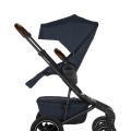 EASYWALKER Kočík kombinovaný Jimmey 2v1 Indigo Blue LITE AIR + KIDDY Evoluna i-size 2 + základňa