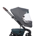 EASYWALKER Kočík kombinovaný Harvey⁵ Premium Mineral Grey XXL RWS + KIDDY Evoluna i-size 2