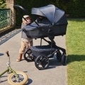 EASYWALKER Kočík kombinovaný Harvey⁵ Pebble Grey XXL RWS + KIDDY Evoluna i-size 2 + základňa