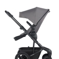 EASYWALKER Kočík kombinovaný Harvey⁵ Pebble Grey XXL AIR + KIDDY Evoluna i-size 2 + základňa