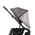 EASYWALKER Kočík kombinovaný Harvey⁵ Pebble Grey XXL AIR + KIDDY Evoluna i-size 2 + základňa